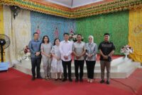 Foto Bersama usai pertemuan antara Wali Kota Kotamobagu, bersama Bupati Kepulauan Talaud, Foto Humas Pemkot Kotamobagu