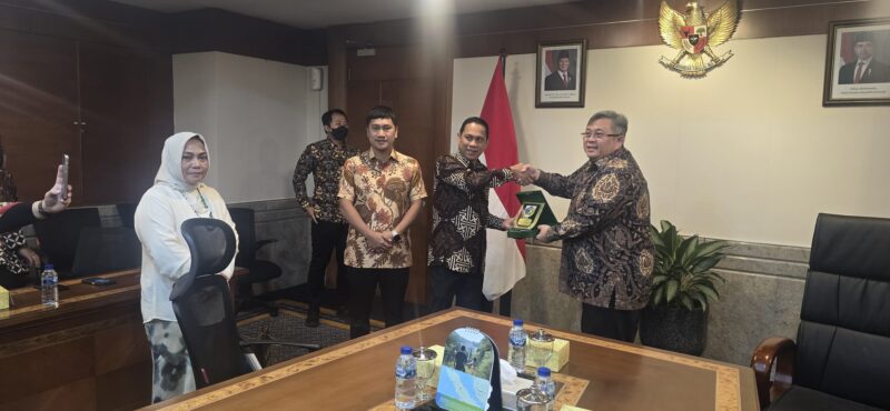 Kunjungi Kementrian Pariwisata Republik Indonesia, Pemkot Kotamoagu bangun kerja sama Dorong Sektor Pariwisata