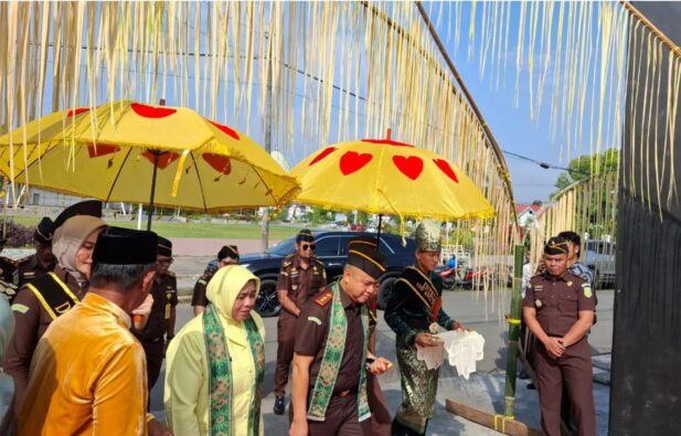 Penjemputan Kepala Kejaksaan Negeri Kotamobagu yang Baru Foto Istimewa