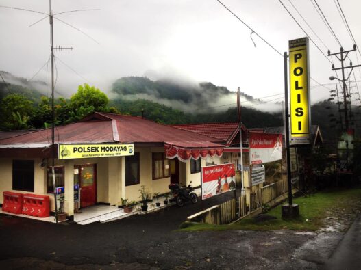Kantor Polsek Modayag Foto Istimewa 