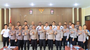Polres Boltim Gelar Pembinaan, Operasional dan Anev, Perkuat Profesionalisme Personel