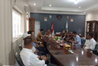 Kunjungan Kerja kepala Kejaksaan Negeri Kotamobagu, ke Kantor Wali Kota Kotamobagu yang di terima langsung Wali Kota dan Wakil Wali Kota Kotamobagu
