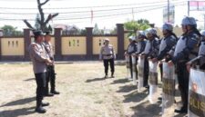 Latihan Dalmas Polres Kotamobagu Foto Humas Polres
