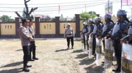 Latihan Dalmas Polres Kotamobagu Foto Humas Polres