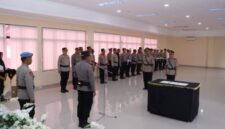 Sertijab Kabag Logistik Polres Kotamobagu. Foto  Humas Polres Kotamobagu