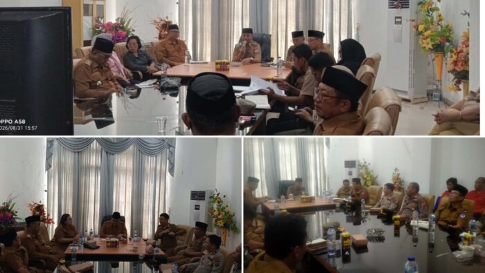Rapat Tim Terpadu Pemkab Boltim