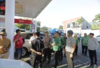 Pemkot Tinjau Operasional SPBU  (Foto Istimewa)