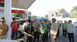 Pemkot Tinjau Operasional SPBU  (Foto Istimewa)