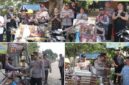 Kapolres Kotamobagu saat temui penjual sayur dan warga masyarakat
